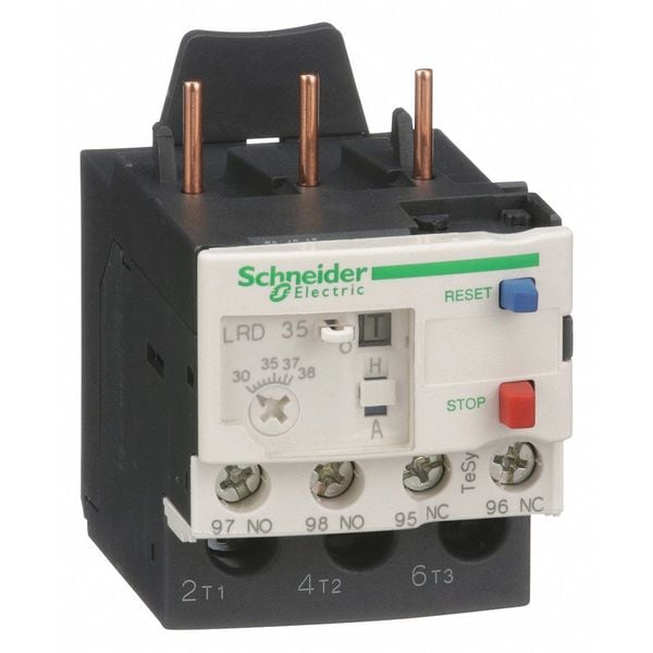 Relevador de sobrecarga Schneider Electric, de 30 a 38A, 3P, Clase 10,690V - LRD35