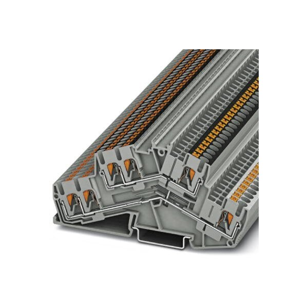 Terminal de doble nivel para montaje en riel Phoenix Contact PTTBS 2 5-TWIN-PV - 3210603