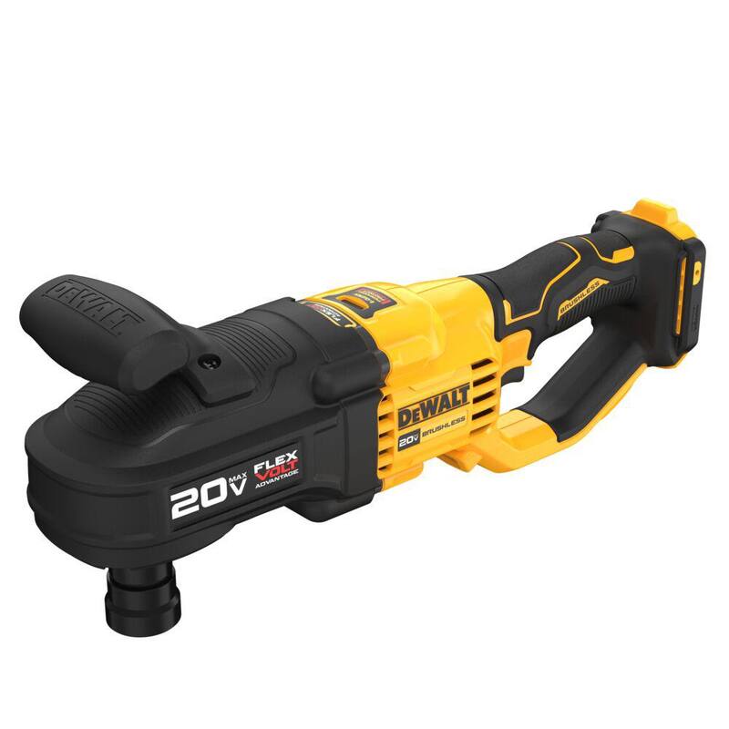 DEWALT Taladro de perno y viga sin cable inalámbrico de 20V máx. Brushless de 7/16 pulg. con cambio rápido (Herramienta solamente) - DCD445B