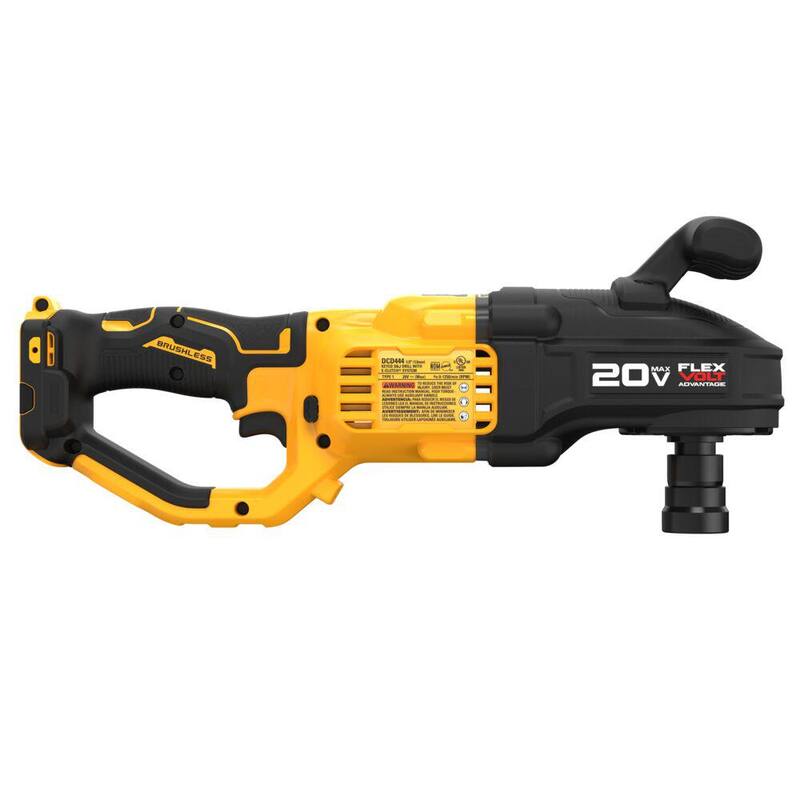 DEWALT Taladro de perno y viga sin cable inalámbrico de 20V máx. Brushless de 7/16 pulg. con cambio rápido (Herramienta solamente) - DCD445B