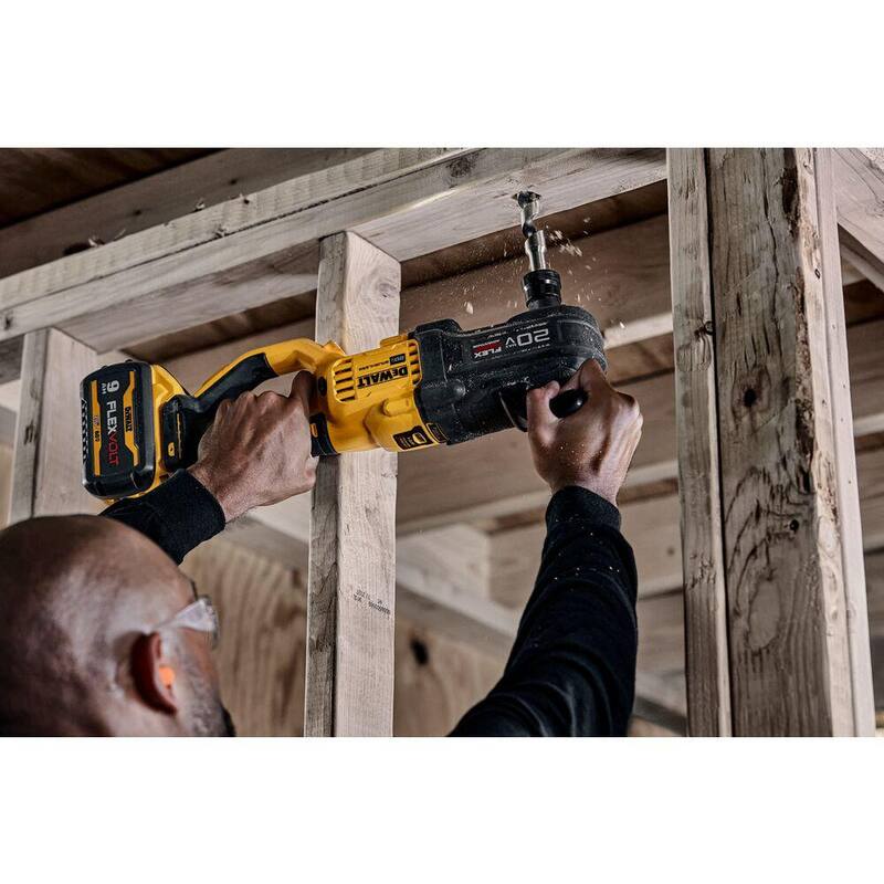 DEWALT Taladro de perno y viga sin cable inalámbrico de 20V máx. Brushless de 7/16 pulg. con cambio rápido (Herramienta solamente) - DCD445B