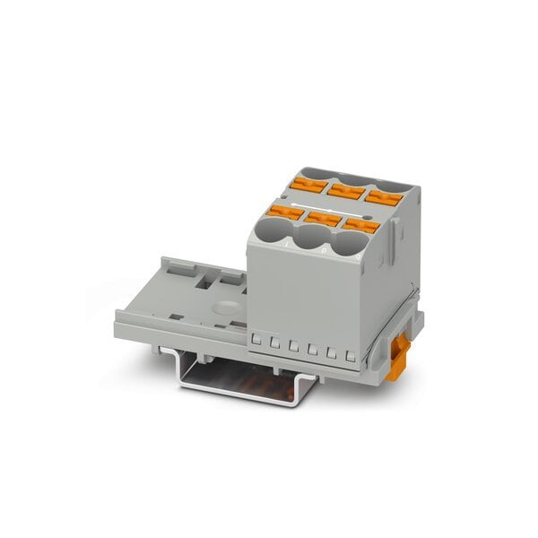Bloque de distribución Phoenix Contact PTFIX 6X10/S-NS35 GY - 1082403