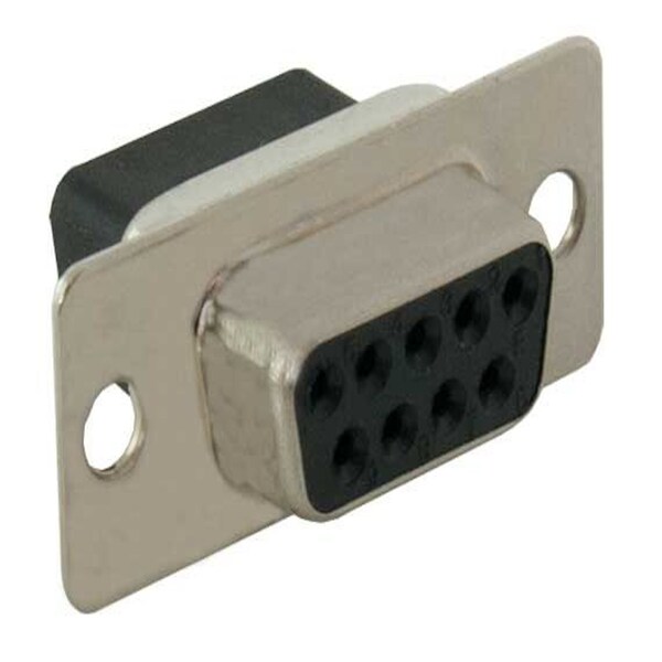 Conector de carcasa para crimpado hembra DB9 Sanoxy - Paquete de 4 unidades