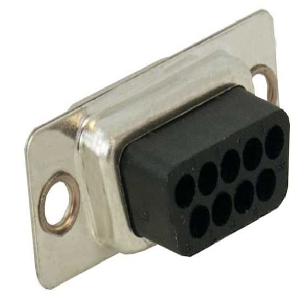 Conector de carcasa para crimpado hembra DB9 Sanoxy - Paquete de 4 unidades