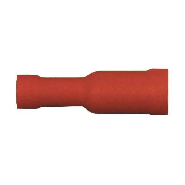 Quickcable 16-14 AWG PVC Female Bullet Terminal 0.195" Stud PK100 - 160268-100