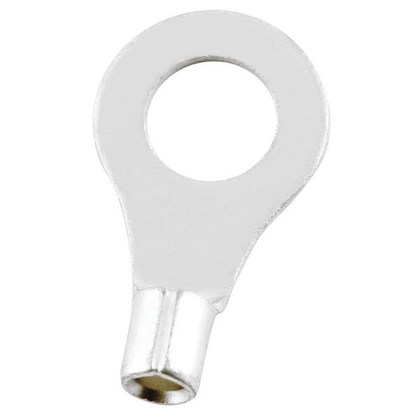 Power First 22-16 AWG Non-Insulated Ring Terminal 5/16" Stud PK100 - 24C828