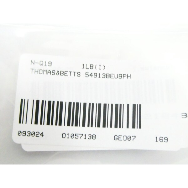 Kit de empalme de cable de terminal de barril largo de un solo agujero y tubo termorretráctil - 54913BEUBPH