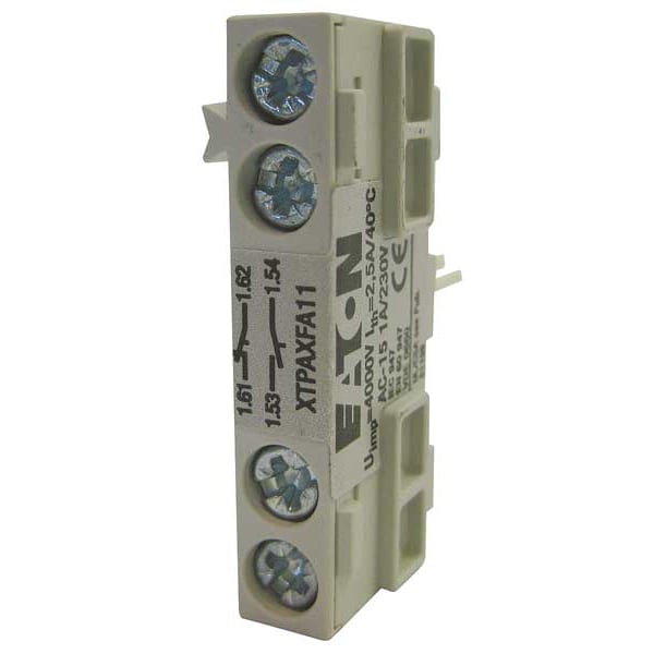Contacto Auxiliar Frontal Eaton, 1NO/1NC, Para XT MMP B&D - XTPAXFA11.