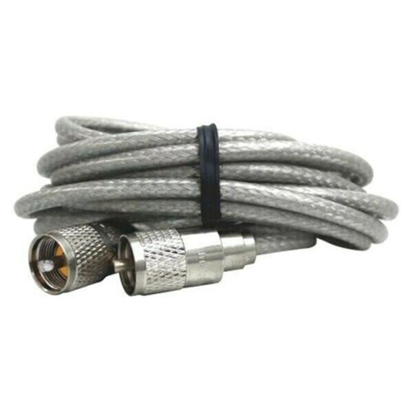 Ezgeneration 12 ft. Belden Radio Plug-Plug 95 Percent Shield Coax Cable - EZ1590393