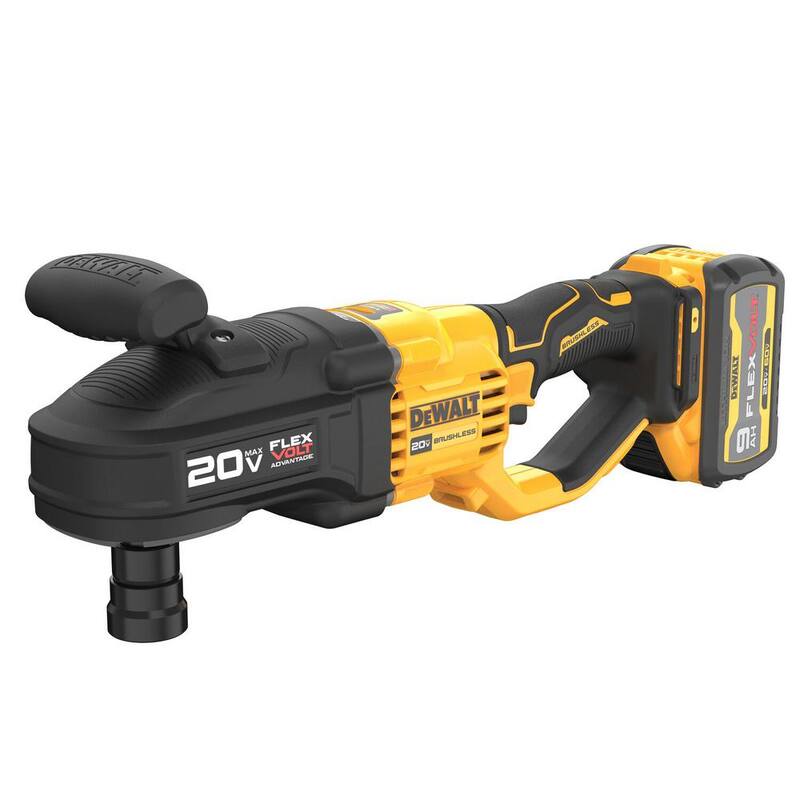 DEWALT 20V Taladro Compacto de Travesaños y Montantes inalámbrico sin escobillas de iones de litio de 7/16 pulg.  Kit con Ventaja FLEXVOLT y (1) Batería de 9.0Ah - DCD445X1