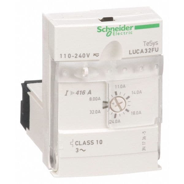 Módulo de sobrecarga Schneider Electric, 110 a 240V CA; 110 a 220V CC, 3 polos - LUCA32FU