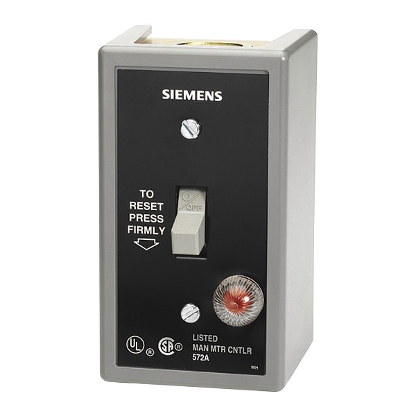 Arrancador manual de motor Siemens, clasificación NEMA de 1, 2 polos - SMFFG2P.