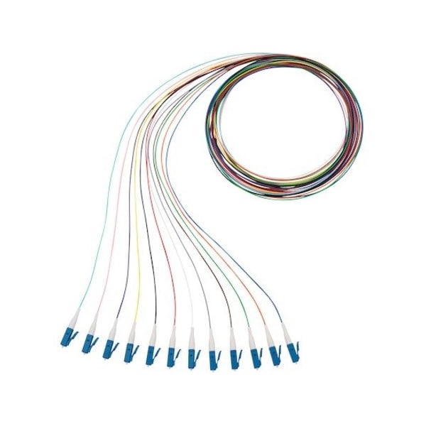 Panduit 1-Fiber Os2 LC a Pigtail, curva de 90 grados 0µm T (paquete de 20), 20PK - NKFP91BN1NKM001