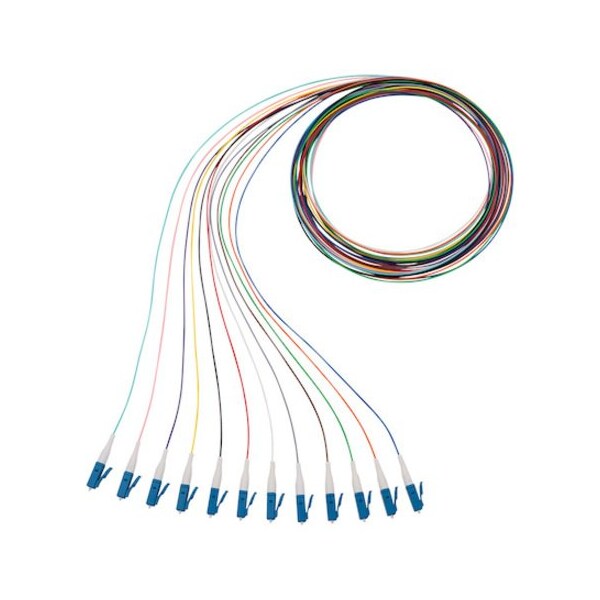Panduit 1-Fiber Os2 LC a Pigtail, curva de 90 grados 0µm T (paquete de 20), 20PK - NKFP91BN1NKM001
