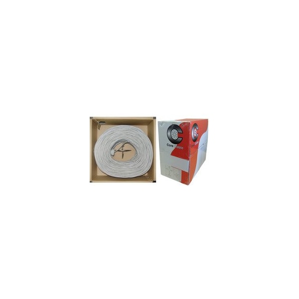 Swe-Tech 3C Security/Alarm Wire, Gray, 22/6 22AWG 6 Conductor, Stranded, CM / Inwall rated, Pullbox, 500 foot - FWT10K4-06212SF