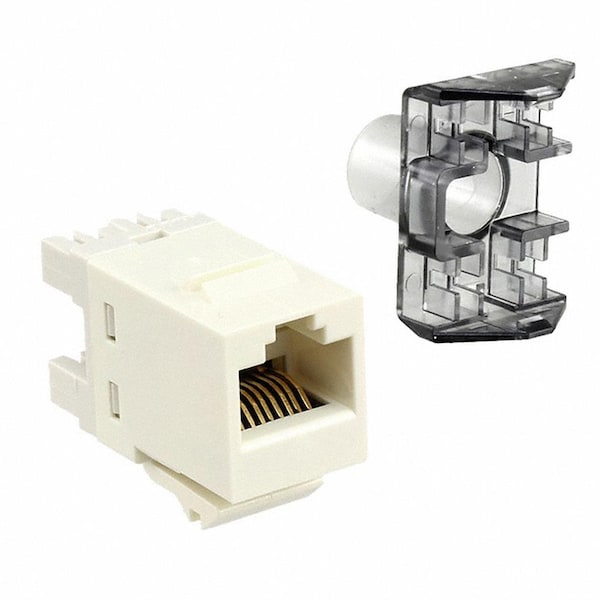Commscope UNIPRISE USL MODULAR RJ45 JACKCAT 6 UTP, W/OUT DUST COVERALMOND 7602376 - USL600-L.ALD