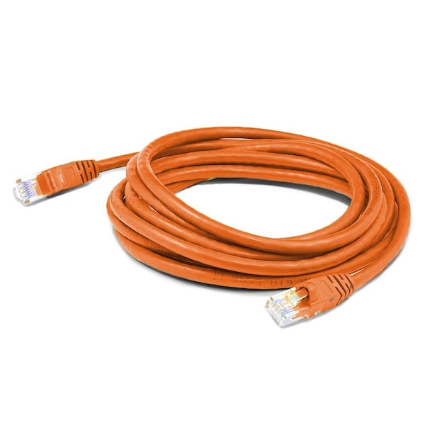 Cable de red macho a macho apantallado recto CAT6 STP de cobre de 5 pies naranja - ADD-5FCAT6S-OE