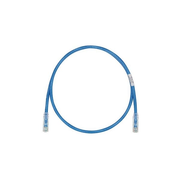 Panduit Ensamblaje de Cable 24-4PR Trenzado, CAT6 IP5 T568A/B 100FT, Azul - UTPSP100BUY