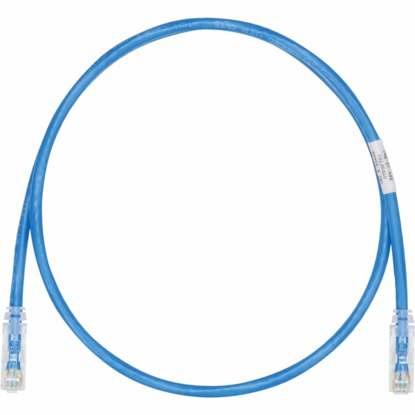 Panduit Ensamblaje de Cable 24-4PR Trenzado, CAT6 IP5 T568A/B 100FT, Azul - UTPSP100BUY
