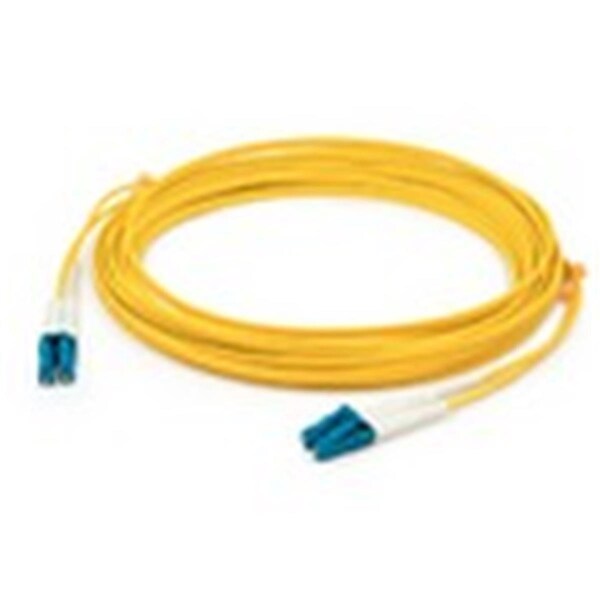 Cable de parche de fibra óptica dúplex OS1 amarillo de 4m LC Macho a LC Macho - SK828336