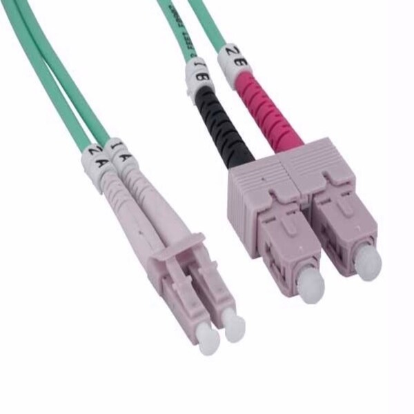Cable de fibra óptica Sanoxy 10m 10Gb LC/SC Duplex 50/125 Multimodo OM3 - SNX-CBL-LDR-FB101-4210