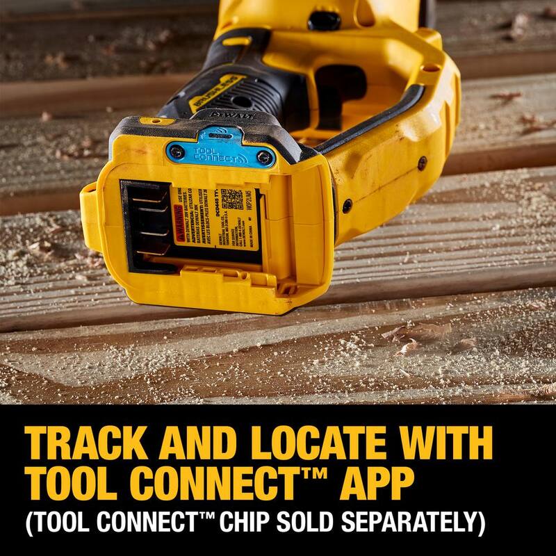 DEWALT Taladro inalámbrico sin escobillas de cambio rápido de 7/16 pulgadas con batería FLEXVOLT de 6Ah y cargador - DCD445BWDCB606C