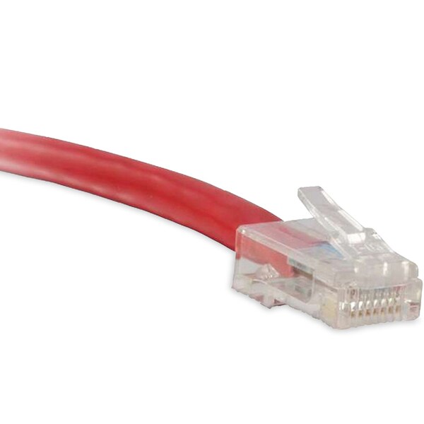 Enet Cat5E Red 2 pies sin bota (No Boot) (Utp) Red de alta calidad - C5E-RD-NB-2-ENC