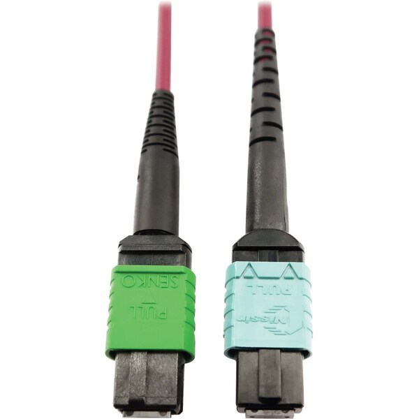 Cable de fibra óptica Mmf Fbr 400G Mtp/M de Tripp Lite, N846D-01M-16CMG