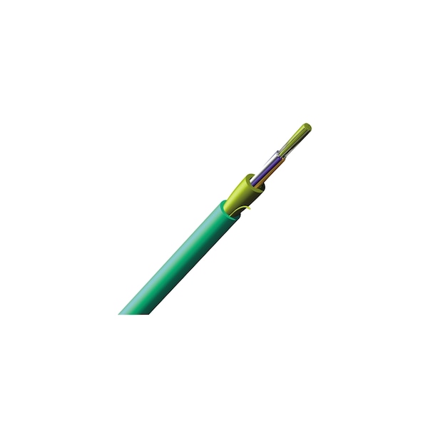 Cable de fibra óptica Corning OM4 TB PLENUM MIC 6-F 50/125, 2.8/1.0 DB/KM 3500/500 MHZ*KM, 10G 550M - 006T88-31190-29