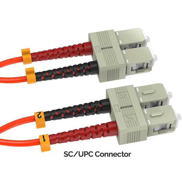 Cable de fibra óptica multimodo OM2 Sanoxy LC/SC Duplex 50/125 - SNX-CBL-LDR-FB104-5210