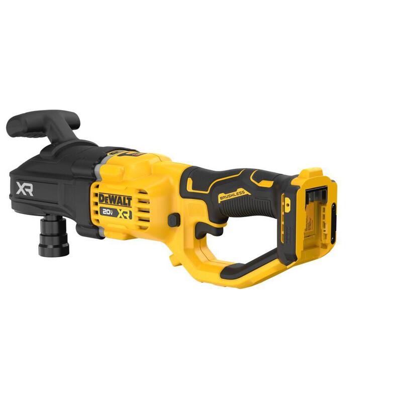 DEWALT 20V MAX XR Taladro compacto inalámbrico sin escobillas de 7/16 pulgadas con cambio rápido de broca para montantes y vigas (herramienta solamente) - DCD447B