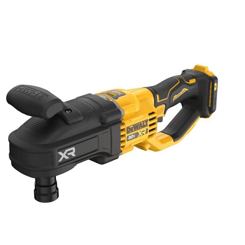 DEWALT 20V MAX XR Taladro compacto inalámbrico sin escobillas de 7/16 pulgadas con cambio rápido de broca para montantes y vigas (herramienta solamente) - DCD447B