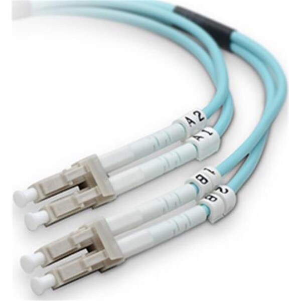 Cable de fibra óptica Fasttrack 2M MMF Aqua LC; LC 50 & 125 OM4 - FA781562