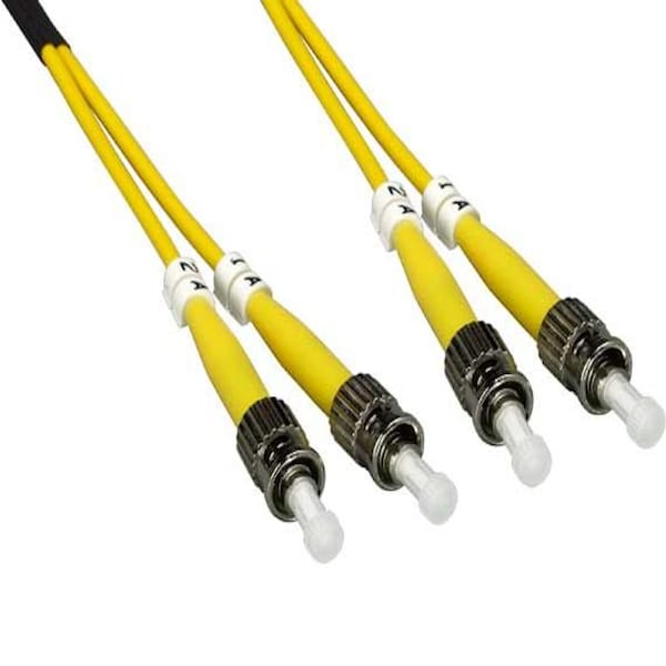 Cable de fibra óptica monomodo dúplex ST/ST Sanoxy 9/125 de 10m - SNX-CBL-LDR-FB102-9410