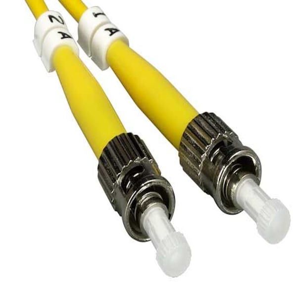 Cable de fibra óptica monomodo dúplex ST/ST Sanoxy 9/125 de 10m - SNX-CBL-LDR-FB102-9410