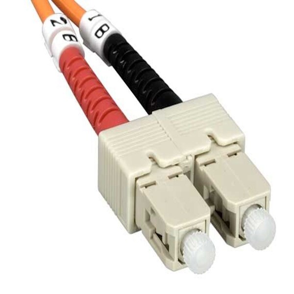 Cable de fibra óptica multimodo OM1 Sanoxy LC/SC Duplex 62.5/125 - 3m