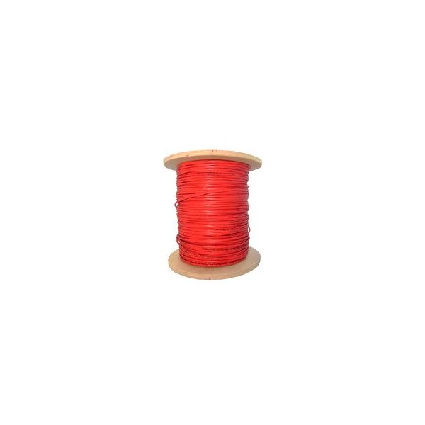 Swe-Tech 3C Plenum Fire Alarm / Security Cable, Red, 18/4 18 AWG 4 Conductor, Solid, FPLP, Spool, 1000 foot - FWT11F5-04712NH
