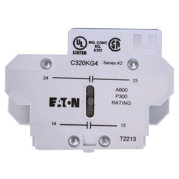 Bloque de contacto auxiliar Eaton Cutler-Hammer, 2NA, 10A - C320KG4