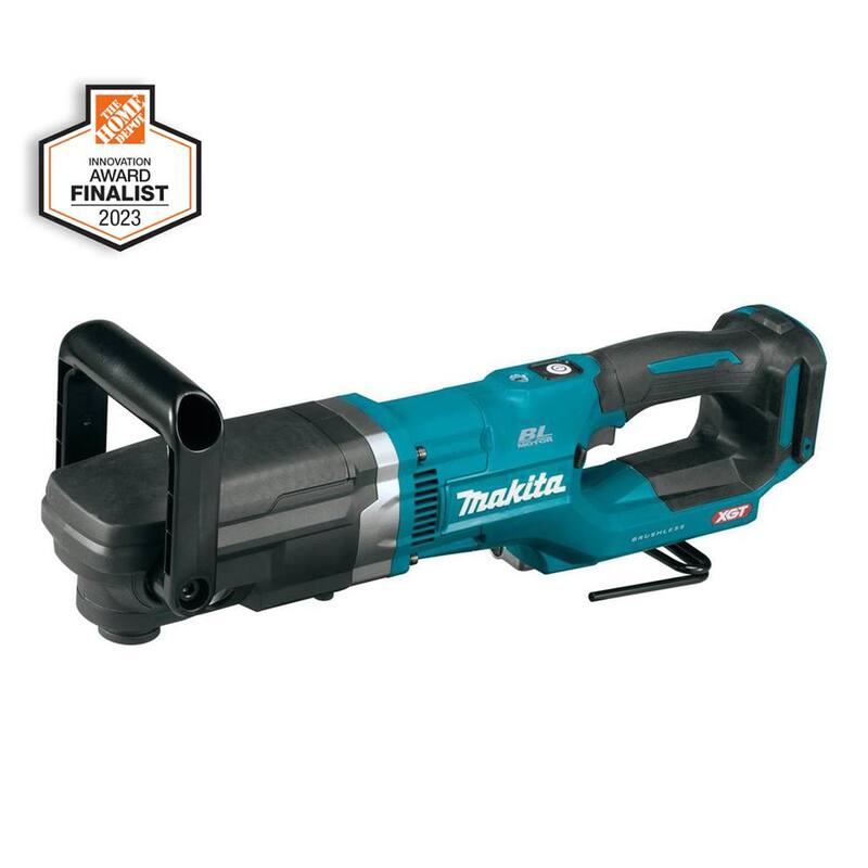 Makita Taladro Angular Derecho Inalámbrico sin escobillas 40V max XGT de 7/16 in. (Herramienta Únicamente) - GAD02Z