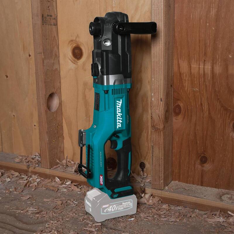 Makita Taladro Angular Derecho Inalámbrico sin escobillas 40V max XGT de 7/16 in. (Herramienta Únicamente) - GAD02Z