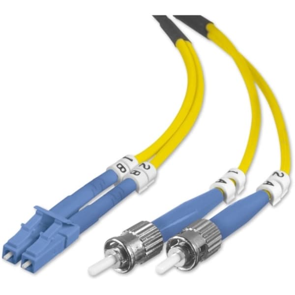 Cable de fibra óptica Belkin - Modo único LC; macho - Modo único ST; macho - F2F802L0-01M