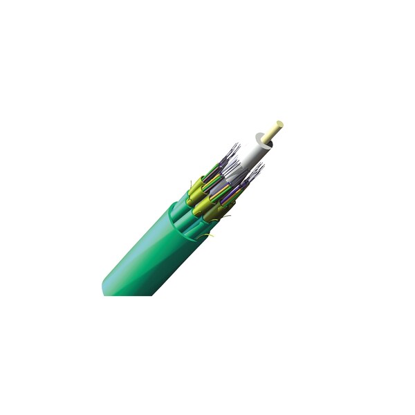Cable de fibra óptica Corning 48-F 50/125 TB PLENUM MIC, 2.8/1.0 DB/KM 1500/500 MHZ*KM - 048T88-61180-29