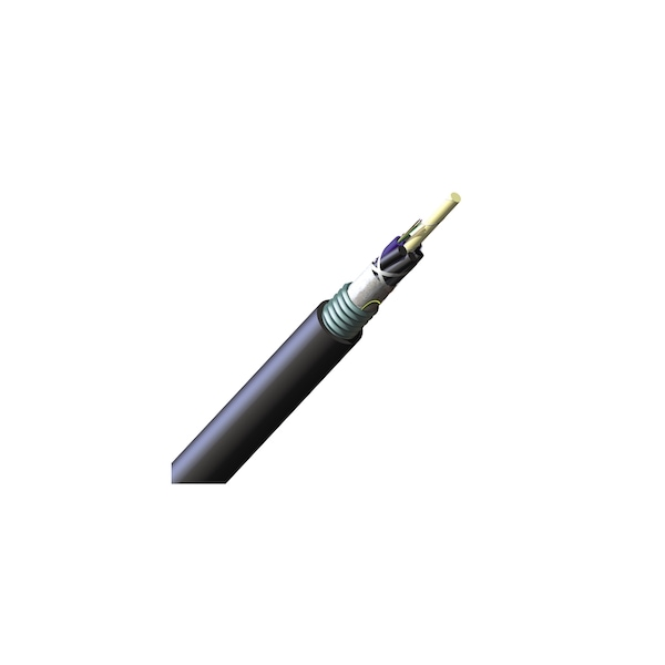 Cable de Fibra Óptica Directo al Entierro Corning 6-F 62.5/125, 3.4/1.0DB/KM 200/500MHZ*KM - 006KUC-T4130D20
