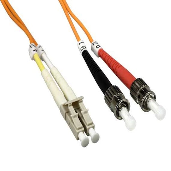 Cable de fibra óptica Sanoxy LC a ST Duplex 62.5/125 Multimodo OM1 de 10 metros - SNX-CBL-LDR-FB103-5310