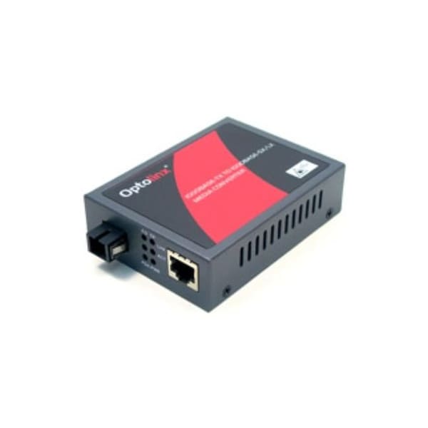 Antaira 10/100/1000TX a 1000LX Fibra Óptica Única * Monomodo 10KM, TX1310nm - RX1550nm - FCU-3002A-WA-S1