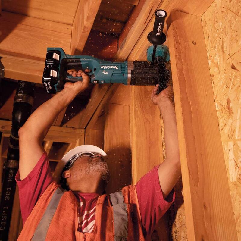 Makita 36V (18V X2) LXT Taladro Angular Recto sin Escobillas de 7/16 pulgadas Kit (5.0Ah) - XAD04PT