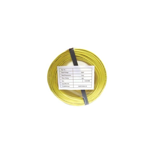 Cable de Seguridad/Alarma Swe-Tech 3C, Amarillo, 22/4 22AWG 4 Conductor, Trenzado, Clasificación CMR / Inwall, Bobina de 500 pies - FWT10K4-04812BF