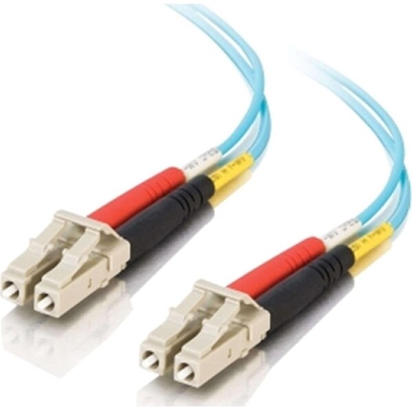 Fibra multimodo aqua OM3 LC-LC de 15m a 10Gb de CB Distributing - ST876059
