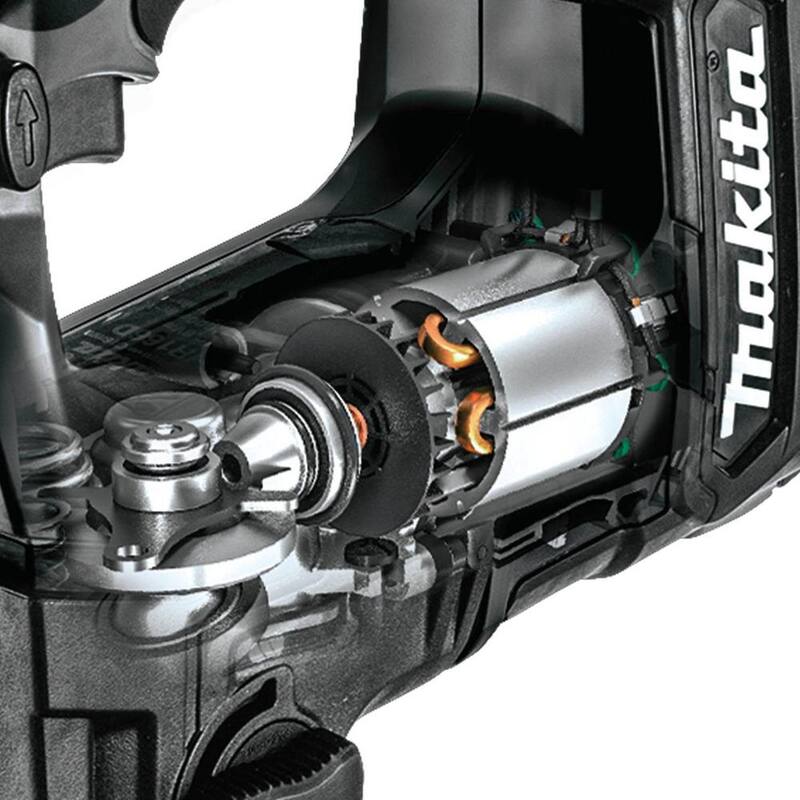 Martillo rotativo Makita 18V LXT subcompacto de iones de litio sin escobillas inalámbrico de 11/16 pulgadas, acepta puntas SDS-PLUS, herramienta única - XRH06ZB.