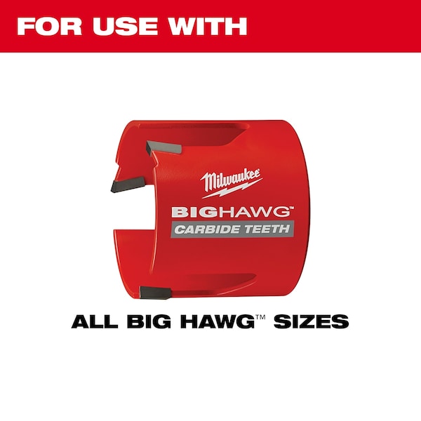 Milwaukee Tool Diamond File for BIG HAWG with Carbide Teeth - 48-09-5055